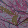 Sanskriti Vintage Sarees Purple Indian Blend Silk Printed Sari 5yd Craft Fabric