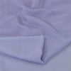 Sanskriti Vintage Sarees Soft Lilac Pure ChiffonSilk Zari Border Sari 5yd Fabric