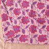 Sanskriti Vintage Sarees From India Pink Pure Silk Printed Sari 5yd Craft Fabric