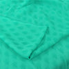 Sanskriti Vintage Sarees Sea-Green Pure Chiffon Silk Block Print Sari 6yd Fabric