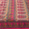 Sanskriti Vintage Sarees From India Pink Pure Silk Printed Sari 6yd Craft Fabric