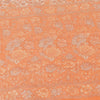 Sanskriti Vintage Sarees Peach Indian Pure Silk Printed Sari 5yd Craft Fabric