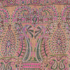 Sanskriti Vintage Sarees Brown 100% Pure Silk Printed Sari 5+yd Craft Fabric