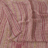 Sanskriti Vintage Sarees Pink Pure Chiffon Silk Printed Sari 6+yd Craft Fabric