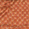 Sanskriti Vintage Sarees Multi Pure Georgette Silk Printed Sari 5yd Craft Fabric