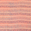 Sanskriti Vintage Sarees Peach Pure Georgette Silk Print Sari 5+yd Craft Fabric