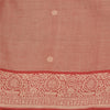 Sanskriti Vintage Dark Red Sarees Blend Cotton Woven Premium Sari Craft Fabric