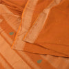 Sanskriti Vintage Indian Rust Sarees Pure Cotton Woven Bomkai Sari Ethnic Fabric