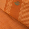 Sanskriti Vintage Indian Rust Sarees Pure Cotton Woven Bomkai Sari Ethnic Fabric