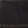 Sanskriti Vintage Indian Black Sarees Pure Silk Hand Beaded Premium Sari Fabric