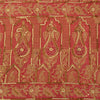 Sanskriti Vintage Indian Pink Sarees Pure Silk Hand Beaded Woven 6yd Sari Fabric