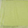 Sanskriti Vintage Green/Ivory Indian Sarees Cotton Woven Premium Sari Fabric