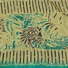 Sanskriti Vintage Blue/Green Sarees Pure Silk Hand Beaded Premium Sari Fabric