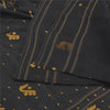 Sanskriti Vintage Black Indian Sarees Pure Cotton Hand-Woven Tant Sari Fabric