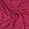 Sanskriti Vintage Sarees Indian Hot-Pink Cotton Silk Woven Sari 5yd Craft Fabric