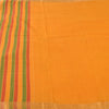 Sanskriti Vintage Indian Yellow Sarees Pure Silk Woven Ethnic Sari Craft Fabric