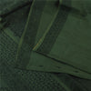 Sanskriti Vintage Dark Green Sarees Pure Silk Woven Ethnic Sari 5yd Craft Fabric