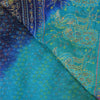 Sanskriti Vintage Multi Sarees Pure Silk Hand Beaded Printed Sari 6+ yrd Fabric