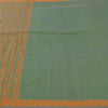 Sanskriti Vintage Green Sarees Pure Cotton Woven Premium Sari 5+yd Craft Fabric