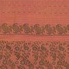 Sanskriti Vintage Indian Brown Sarees Pure Cotton Woven Ethnic Sari Craft Fabric