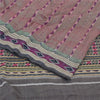 Sanskriti Vintage Saree Rare Odisha Hand Woven Ikat Pure Cotton Sari 5yd Fabric