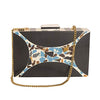 Zephyrr Women's Evening Clutch Bag Marble Box Clutch Handbag/Purse Shoulder Bag for Wedding Cocktail Party